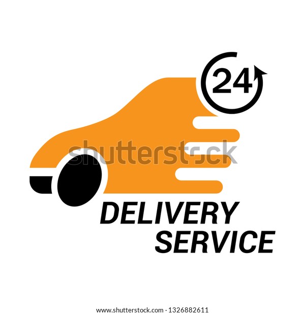 Express delivery\
service.  Vector\
illustration