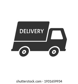 express delivery trucks icon. vector illustration.