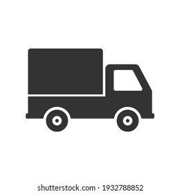 express delivery trucks icon. vector illustration.