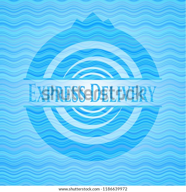 Express Delivery
water representation
emblem.