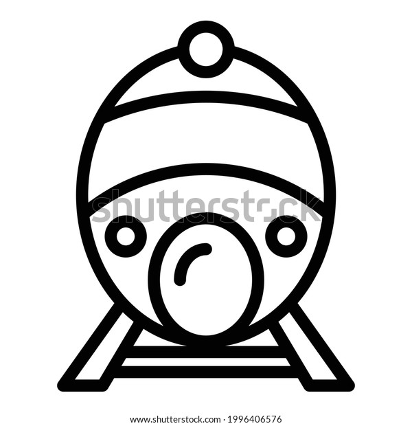 Express fast train\
icon. Outline Express fast train vector icon for web design\
isolated on white\
background