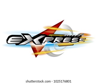 Express Icon Concept Vector.