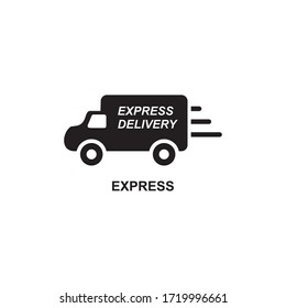 EXPRESS ICON , EXPRESS DELIVERY ICON