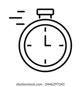 Icono Express Ilustración vectorial de acciones editable