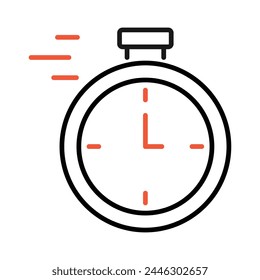 Icono Express Ilustración vectorial de acciones editable
