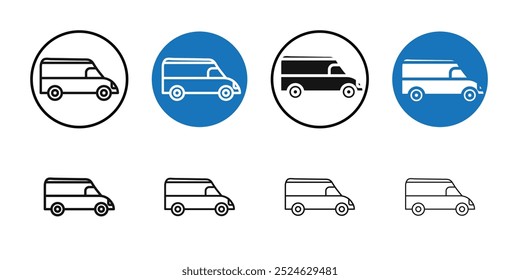 Icono Express colección de arte de línea fina