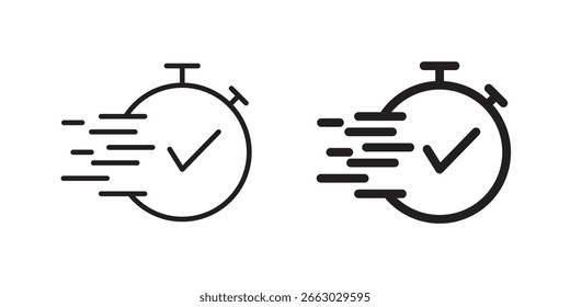 Express icon vector design element logo template