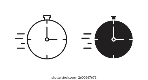 Express icons graphics set vectors