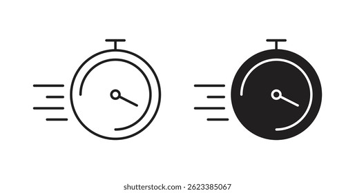 Express icons on white background for web