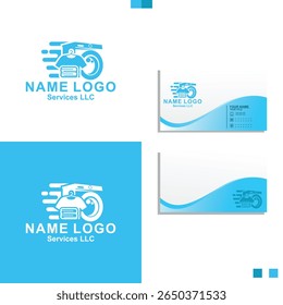 Modelo de design do logotipo Express para roupa lavada. Design moderno do logotipo da empresa de lavanderia. Logotipo comercial de limpeza a seco e lavandaria 