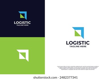 Logo-Design für Express-Logistiklieferung