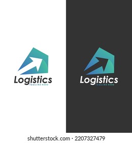 express logistics logo icon vector isolated