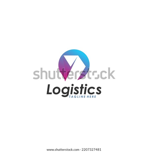 express logistics\
logo icon vector\
isolated