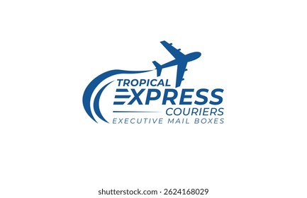 Logotipo exprés: diseño rápido y moderno para servicios de entrega, envío y logística