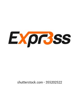 Express Logo Vector.