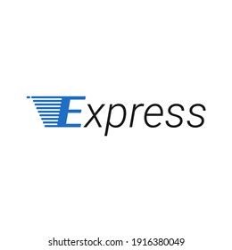 Express Logo Vector Art Graphics Stock Vector (Royalty Free) 1916380049 ...