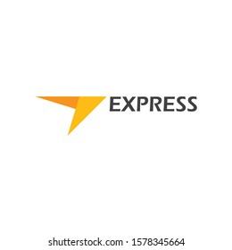 Express logo vector ilustration vector template