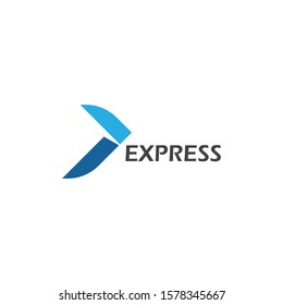 Express logo vector ilustration vector template