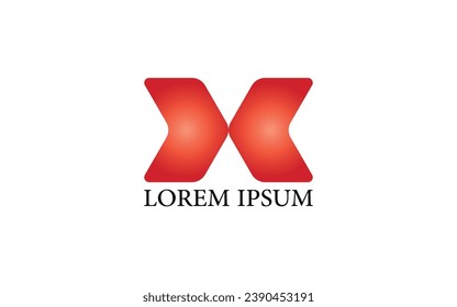 Express logo vector, X letter logo concept, exclusive vector sign