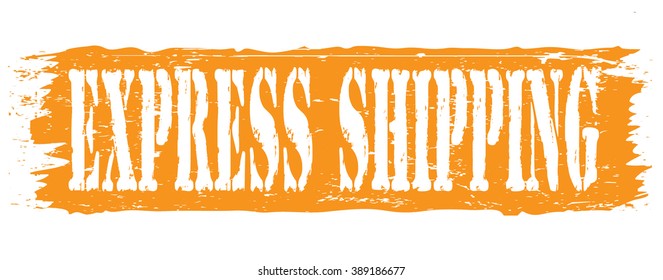 express shipping icon, vector illustration