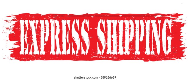 express shipping icon, vector illustration