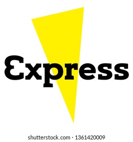 express stamp on white