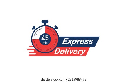 Pasos vectoriales de la ilustración de stock Express 