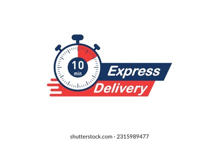 Pasos vectoriales de la ilustración de stock Express 