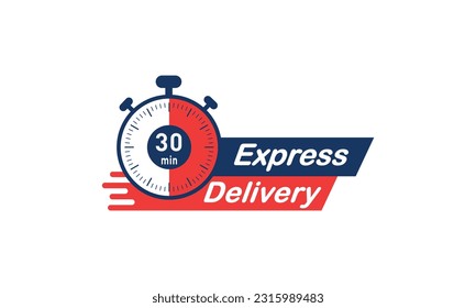 Pasos vectoriales de la ilustración de stock Express 
