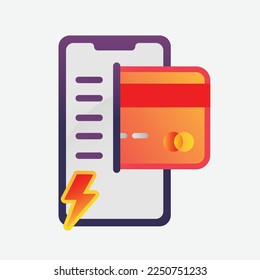 Express transfer vector. Online money transfer icon, digital finance object