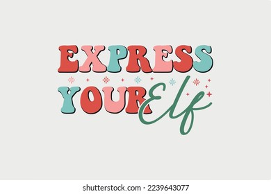 Express tu diseño de camiseta de Navidad