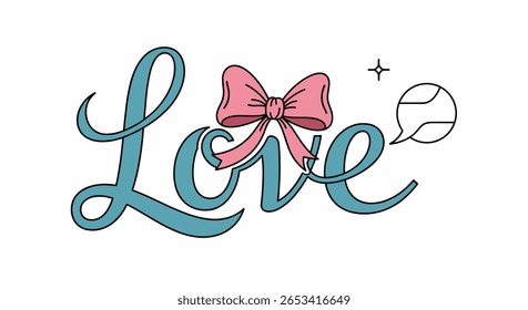 Expresse suas emoções sinceras com este encantador arco decorativo e roteiro artístico que soletra o amor lindamente
