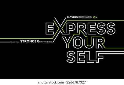 Premium Vector  You are stronger than you think vector text phrase image  inspirational quote
