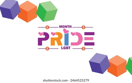 Expressing Identity Striking LGBT Pride Designs in Vector Form