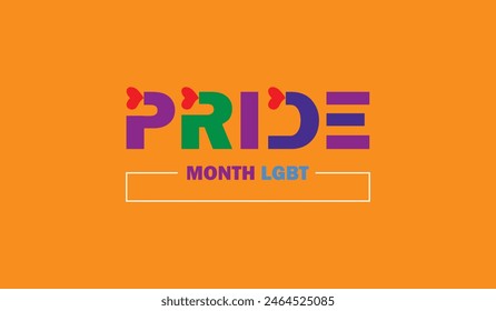 Expressing Pride Beautiful Vector Art Celebrating LGBTQ Month