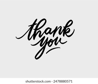 Expressing Thanks with Graceful Calligraphy