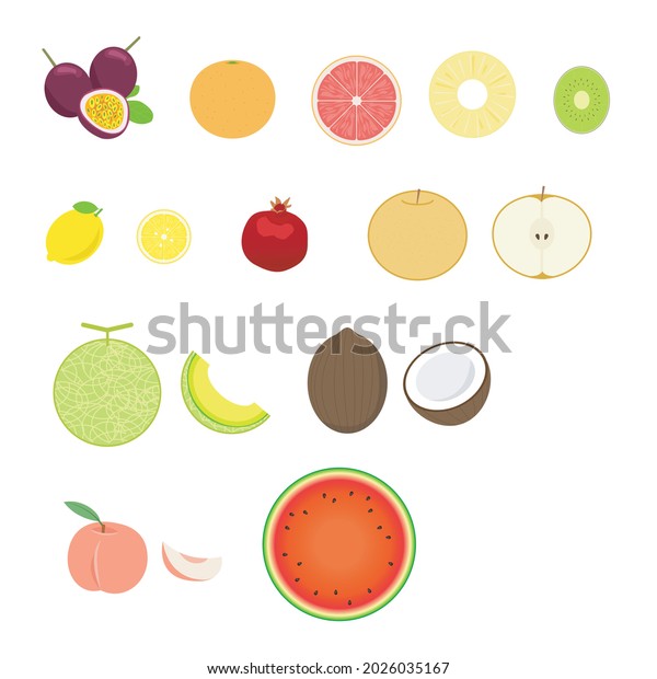 Expressing Various Fruits Vector Stock Vector (Royalty Free) 2026035167 ...