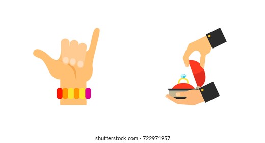 Expressing yourself icon set