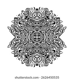 Expression of the Abstract Shape, Inspired by Marble, can use for Decoration, Wallpaper, Tile, Floor, Carpet, Fashion, Fabric, Wrapping, Background, Motif Pattern, or Graphic Deign Element. Vector