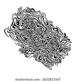 Expression of the Abstract Shape, Inspired by Marble, can use for Decoration, Wallpaper, Tile, Floor, Carpet, Fashion, Fabric, Wrapping, Background, Motif Pattern, or Graphic Deign Element. Vector