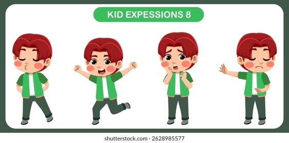 expressão child bundle. adequado para ser usado como um elemento de design no tema de crianças