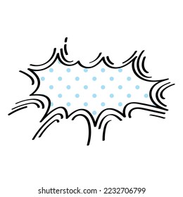 expression cloud pop art style icon