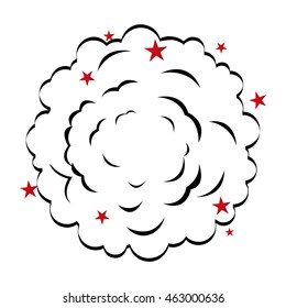 expression comic pop art icon vector illustration design