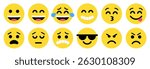 expression emoticon vector. symbol, illustration, sign