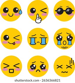 expression emotion collection sadness Happiness