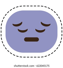 Expression face emoji icon