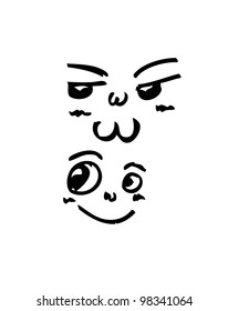 expression face people cartoon