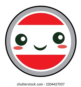 expression of feelings in red and white, digital illustration image