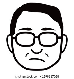 Expression of the gentleman