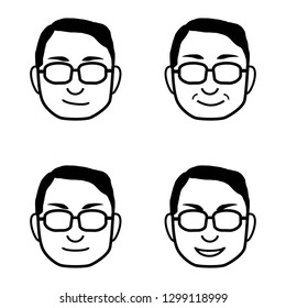 Expression of the gentleman